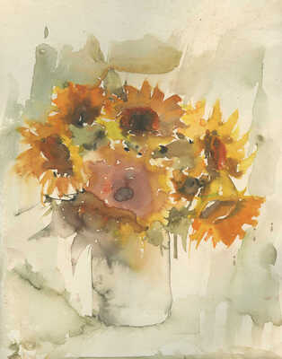 Солодовникова Наталья Александровна. Подсолнухи 